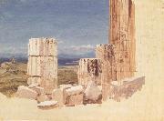 Broken Colunms,View from the Parthenon,Athens